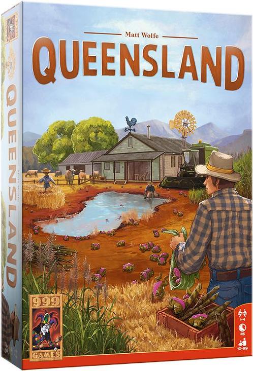 Queensland - Bordspel | 999 Games - Gezelschapsspellen, Hobby en Vrije tijd, Gezelschapsspellen | Bordspellen, Nieuw, Verzenden
