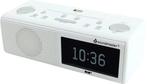 Soundmaster UR8350WE - DAB+, FM wekker radio met USB - wit, Verzenden, Nieuw