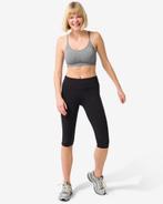 HEMA Dames sportlegging capri zwart, Kleding | Dames, Leggings, Maillots en Panty's, Verzenden, Nieuw, Zwart