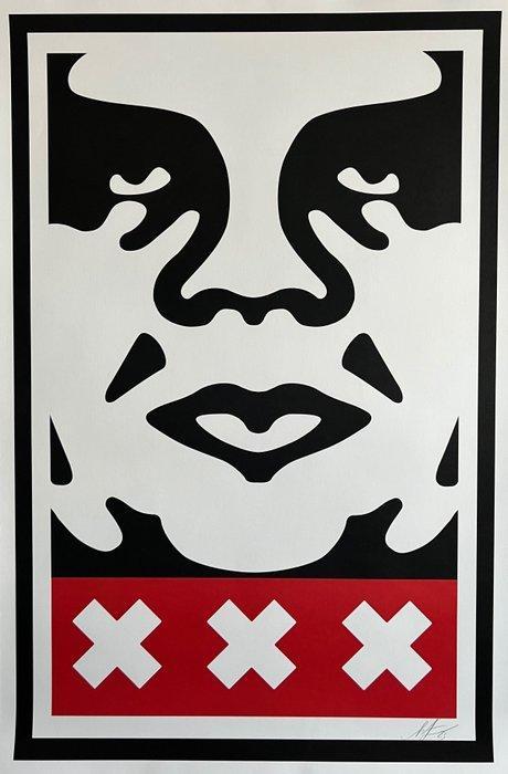 Shepard Fairey (OBEY) (1970) - ICON Face Amsterdam XXX, Antiek en Kunst, Kunst | Designobjecten