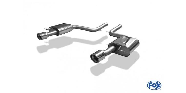 FOX Audi A6 type 4F quattro 4.2l einddemper rechts/links Ø63, Auto-onderdelen, Uitlaatsystemen, Nieuw, Verzenden