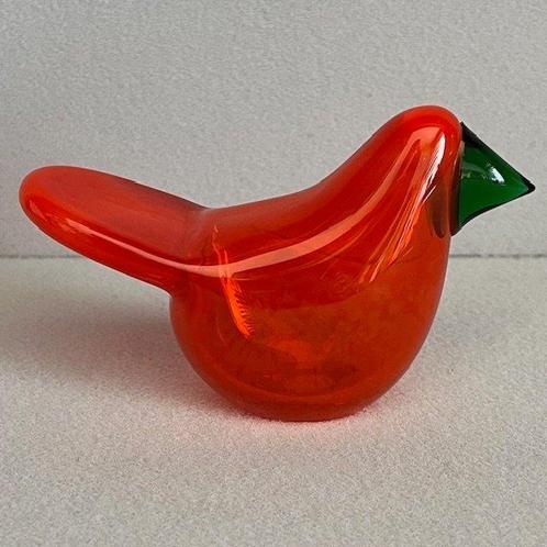Nuutajärvi-Notsjö - Beeldje - Oiva Toikka glazen vogel –, Antiek en Kunst, Curiosa en Brocante