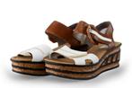 Rieker Sleehakken in maat 37 Wit | 10% extra korting, Verzenden, Wit, Zo goed als nieuw, Schoenen met hoge hakken