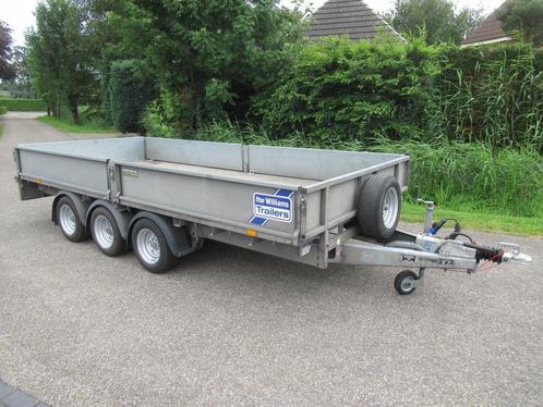 Ifor Williams LM146 plateauwagen 423x198 3500kg. oprijbalken, Auto diversen, Aanhangers en Bagagewagens, Nieuw, Ophalen