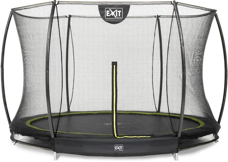 Exit Silhouette InGround trampoline met net - Ø 305 cm -, Kinderen en Baby's, Speelgoed | Buiten | Trampolines, Nieuw, Verzenden