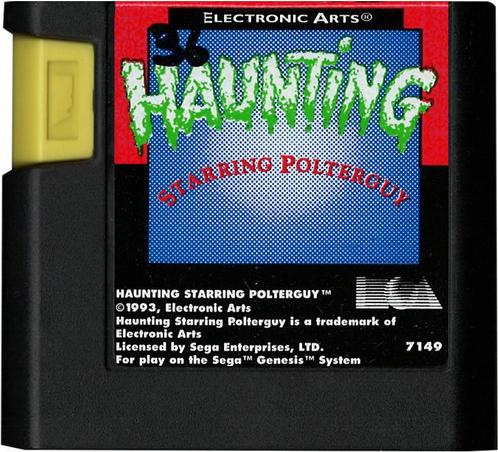 Haunting (losse cassette) (Sega MegaDrive), Spelcomputers en Games, Games | Sega, Gebruikt, Verzenden
