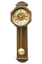 Wandklok met slinger BS2DE, Huis en Inrichting, Woonaccessoires | Klokken, Verzenden, Nieuw