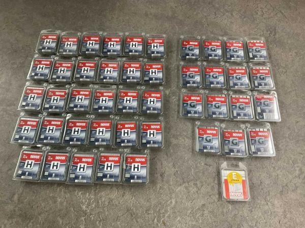 Veiling - Novus nieten & nagels 8/12/16mm 45-delig, Doe-het-zelf en Verbouw, IJzerwaren en Bevestigingsmiddelen, Nieuw