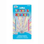 Taarttopper Cijfer 2 Verlichting 13cm 5 delig, Verzenden, Nieuw