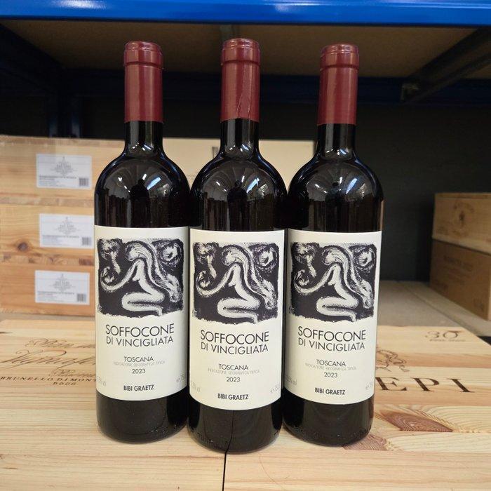 2023 Soffocone di Vincigliata, Bibi Graetz - Toscane - 3, Verzamelen, Wijnen