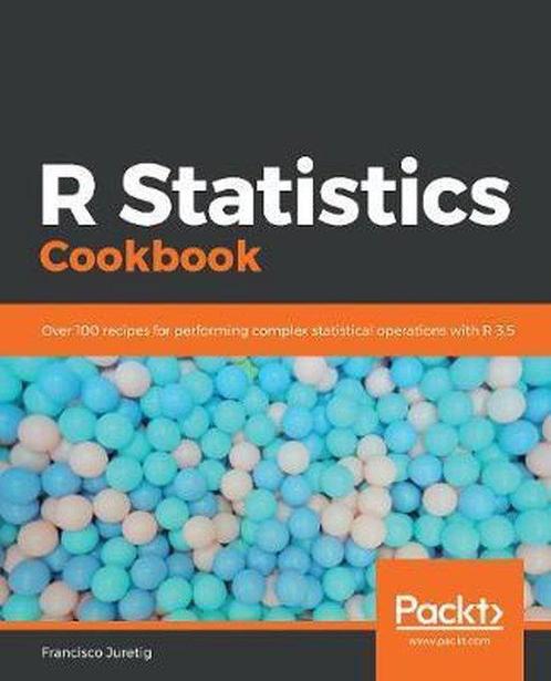 R Statistics Cookbook 9781789802566, Boeken, Wetenschap, Zo goed als nieuw, Verzenden