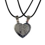Fako Bijoux® - Vriendschapsketting - RVS - Hart - I Love You, Verzenden, Nieuw