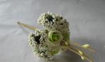 Corsage mini roos new style -pick creme-groen, Hobby en Vrije tijd, Ophalen of Verzenden, Nieuw