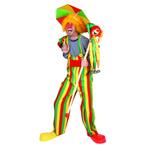 Tuinbroek Circus Clown gekleurde strepen, Kleding | Heren, Carnavalskleding en Feestkleding, Ophalen of Verzenden, Nieuw