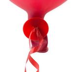 Ballon Snelsluiters Rood met Lint 100st, Verzenden, Nieuw