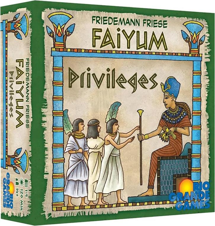 Faiyum - Privileges Expansion | Rio Grande Games -, Hobby en Vrije tijd, Gezelschapsspellen | Bordspellen, Nieuw, Verzenden