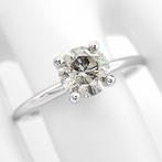 Zonder Minimumprijs - Ring - 14 karaat Witgoud - 1.01ct. tw., Nieuw