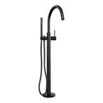 Vrijstaande Badkraan Brauer Black Met Handdouche Staafmodel, Doe-het-zelf en Verbouw, Sanitair, Ophalen of Verzenden, Nieuw, Kraan