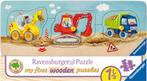 De kleine Bouwplaats Puzzel (3 stukjes) | Ravensburger -, Kinderen en Baby's, Speelgoed | Kinderpuzzels, Nieuw, Verzenden