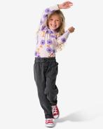 HEMA Kinderjeans omkeerkeerbaar effen en print zwart, Verzenden, Nieuw