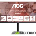 AOC Professional U27E4CV 27  4K IPS Monitor, Computers en Software, Monitoren, Verzenden, Nieuw, AOC