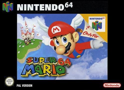 Super Mario 64 (schade aan cassette) (Nintendo 64), Spelcomputers en Games, Games | Nintendo 64, Gebruikt, Verzenden