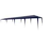 vidaXL Partytent 3x12 m PE blauw, Verzenden, Nieuw, Partytent