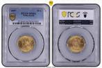 Gouden Wilhelmina 10 gulden 1897 MS64 losse parels PCGS, Verzenden, Goud, Koningin Wilhelmina, Losse munt