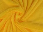 Kortharig bont stof – Geel, 200 cm of meer, Nieuw, Polyester, Ophalen of Verzenden