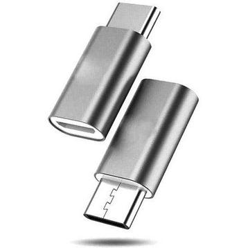 TT-products Micro USB naar USB Type-C adapter antraciet beschikbaar voor biedingen