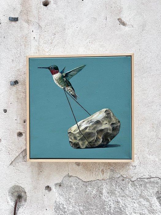 Andrea Buglisi - Fides #1, Antiek en Kunst, Kunst | Schilderijen | Modern