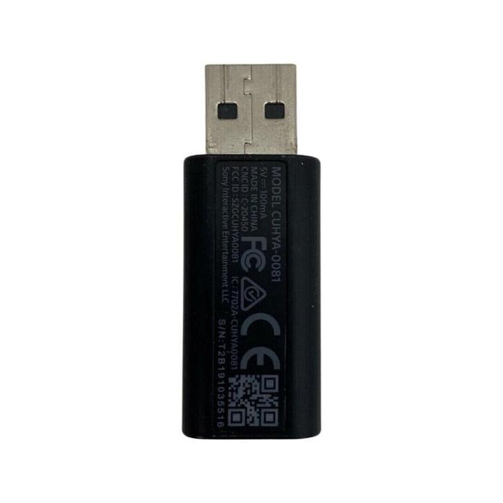 USB Dongle Wireless Headset (CUHYA 0081) (PS4 Accessoires), Spelcomputers en Games, Spelcomputers | Sony PlayStation 4, Zo goed als nieuw