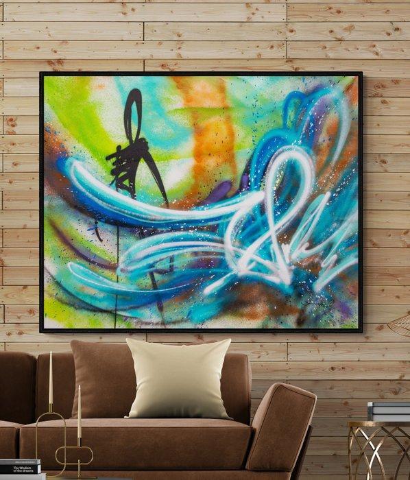 RAM - Hawaiian Dreamer - XL Size, Antiek en Kunst, Kunst | Schilderijen | Modern
