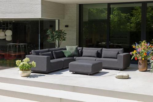 Flow. Lux hoekbank sooty |, Tuin en Terras, Tuinsets en Loungesets, Ophalen of Verzenden