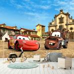 Cars VLIESbehang McQueen en Takel XL Fotobehang 360 x 270 cm, Minder dan 10 m², Ophalen of Verzenden, Disney Cars