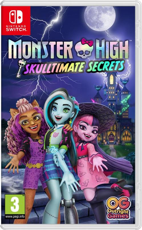 Monster High Skulltimate Secrets (Nintendo Switch), Spelcomputers en Games, Games | Nintendo Switch, Gebruikt, Verzenden