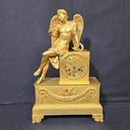 Figurale pendule Empire - Verguld brons - 1800-1850 - Engel