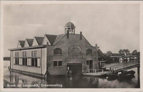 BROEK OP LANGENDIJK - Groenteveiling, Verzamelen, Ansichtkaarten | Nederland, Verzenden
