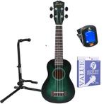Fazley K5521-COL-G ColourTune sopraan ukelele starterset, Muziek en Instrumenten, Snaarinstrumenten | Overige, Verzenden, Nieuw