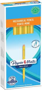 12x Paper Mate Non-Stop vulpotlood HB medium 0,7 mm, Diversen, Schrijfwaren, Nieuw, Verzenden