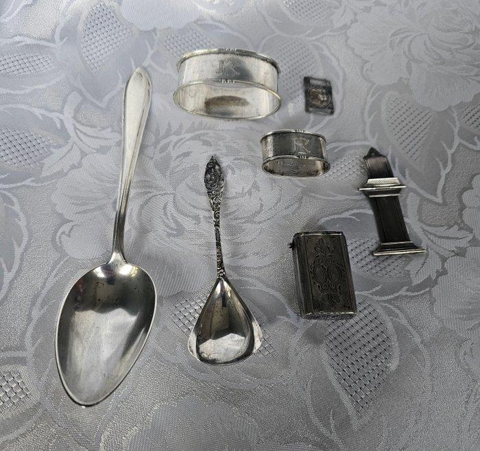 Servetring (7) - .835 zilver - Diverse zilveren items, Antiek en Kunst, Antiek | Goud en Zilver