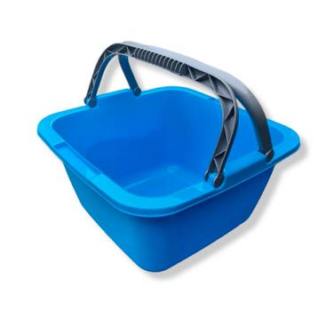 Afwasbak - Hengsel - 18.5L - Blauw - 39x39x22cm beschikbaar voor biedingen