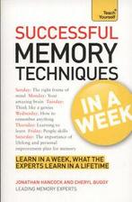 Successful memory techniques in a week by Jonathan Hancock, Gelezen, Cheryl Buggy, Jonathan Hancock, Verzenden