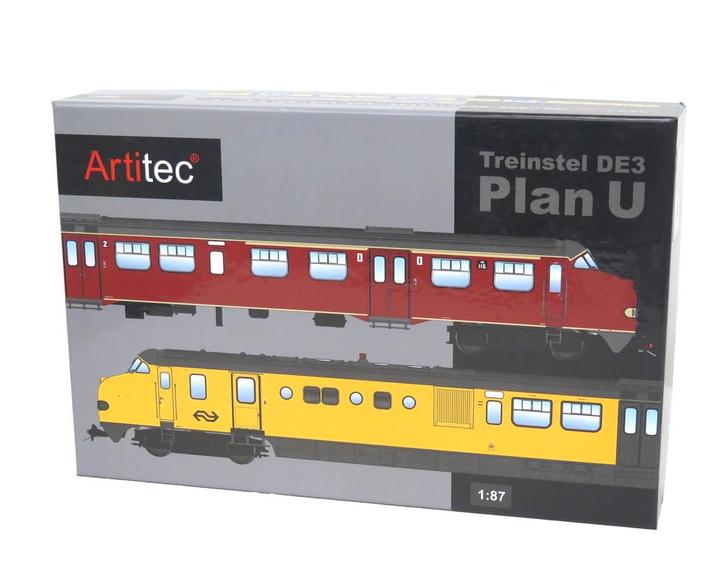 Artitec, Treinstel DE3 Plan U, 23.353.01, HO, Nederland, Kleding | Dames, Overige Dameskleding