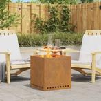vidaXL Rookloze Vuurschaal Bruin 48 x 48 x 50 cm Staal, Verzenden, Nieuw