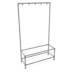 Industriële Steigerbuis Kapstok York | Staal 26.9 mm | Staan, Huis en Inrichting, Woonaccessoires | Kapstokken, Ophalen of Verzenden