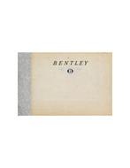 1946 BENTLEY MARK VI BROCHURE ENGELS, Nieuw, Author