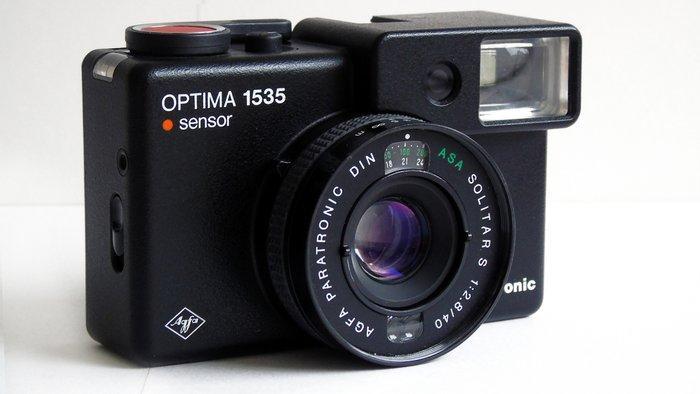 Agfa Optima 1535 Sensor met Solitar S 2,8/40mm | Analoge, Audio, Tv en Foto, Fotocamera's Analoog