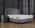 Opberg Boxspring Aurora - Antraciet, Verzenden, Nieuw, Overige kleuren, Modern