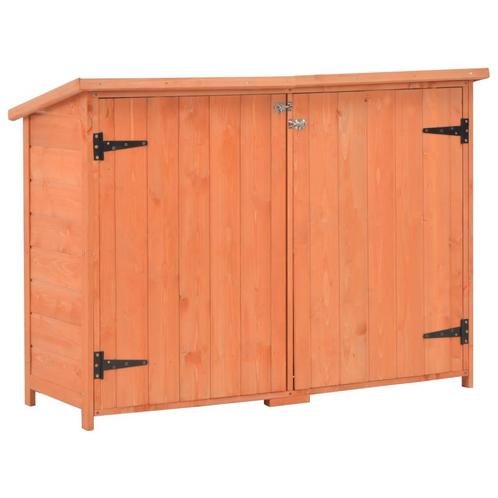 vidaXL Tuinberging 128x42x91 cm hout, Tuin en Terras, Tuinhuizen, Nieuw, Verzenden